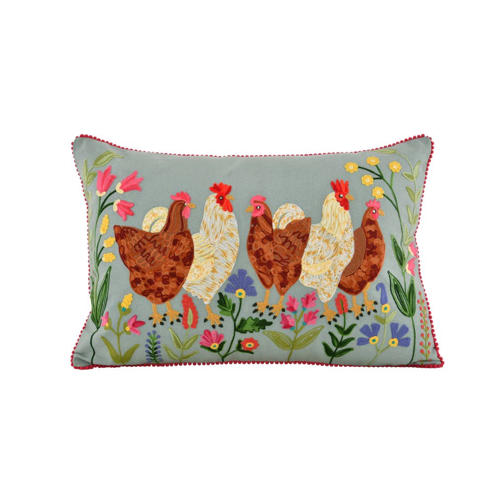 Rooster Selfie Pillow