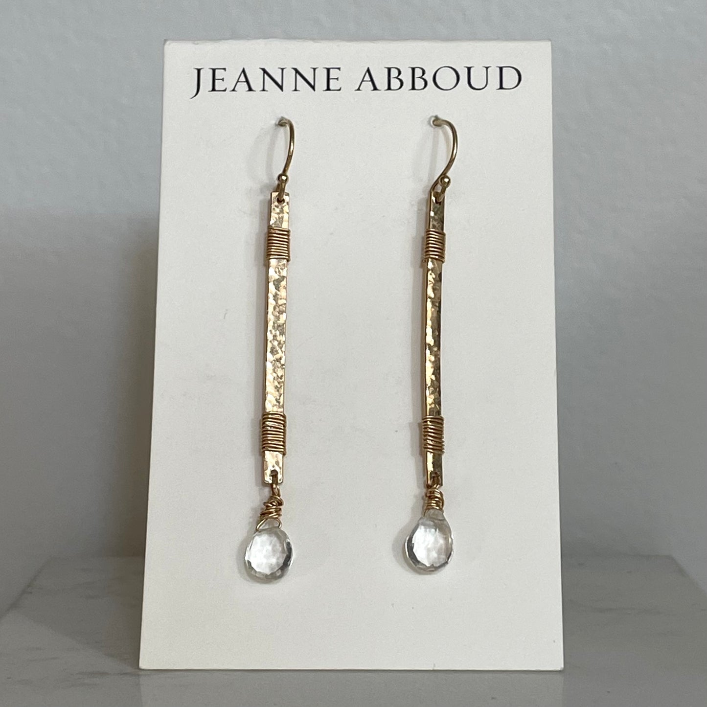 Crystal Quartz Earrings