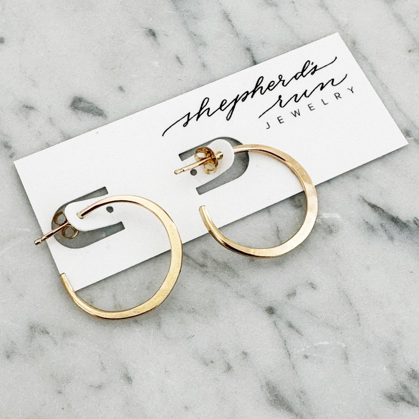 Jeannie Hoop Earrings