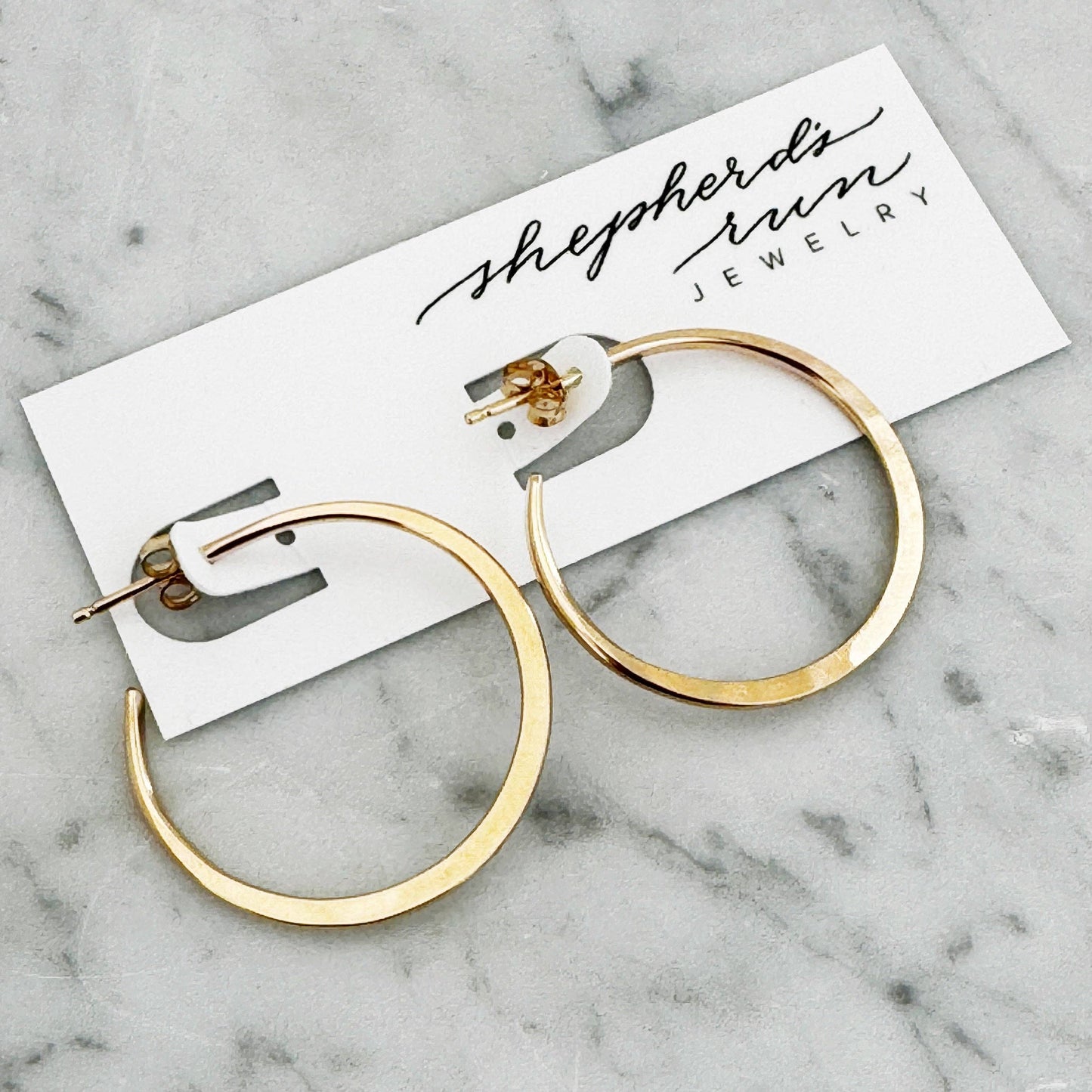 Jeannie Hoop Earrings