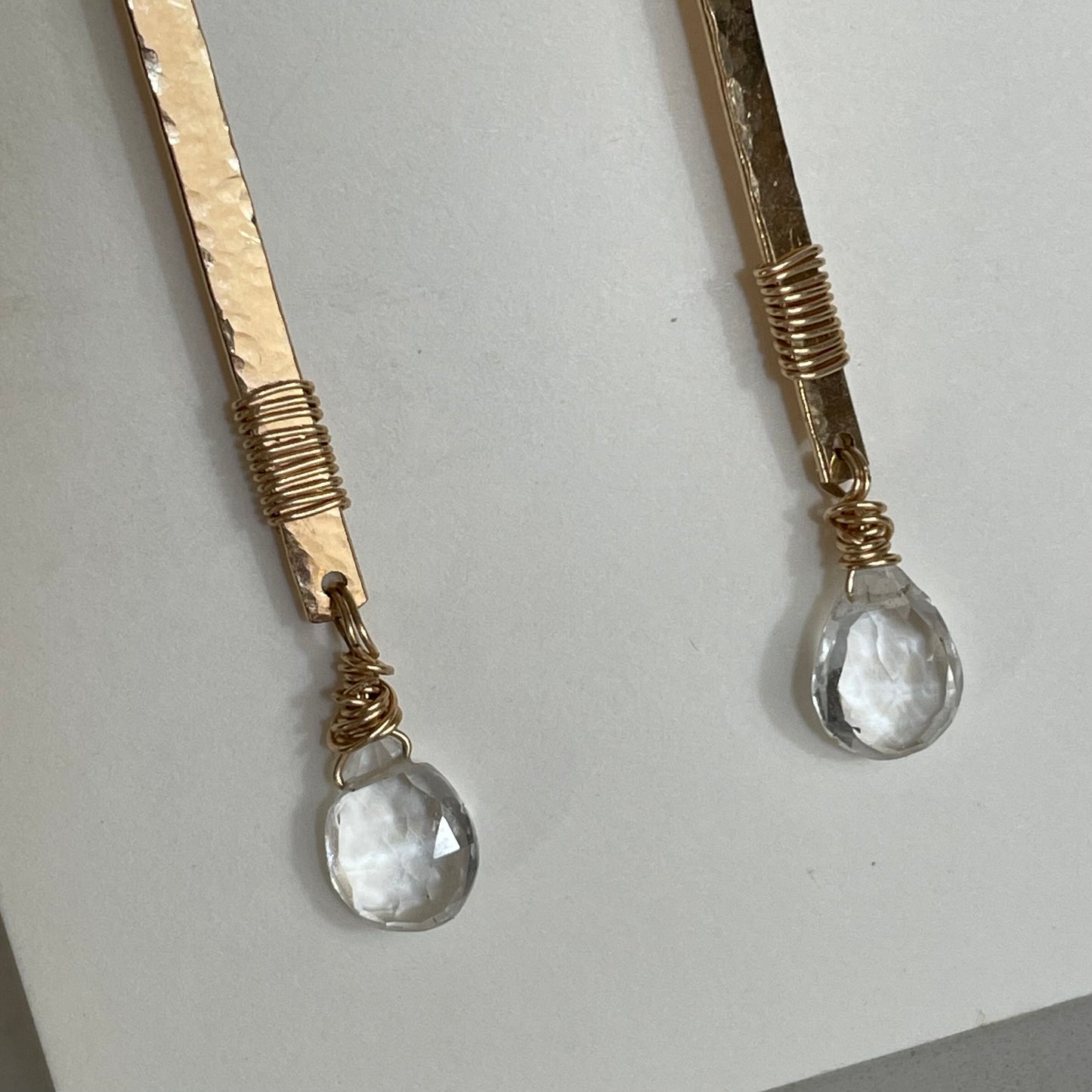 Crystal Quartz Earrings