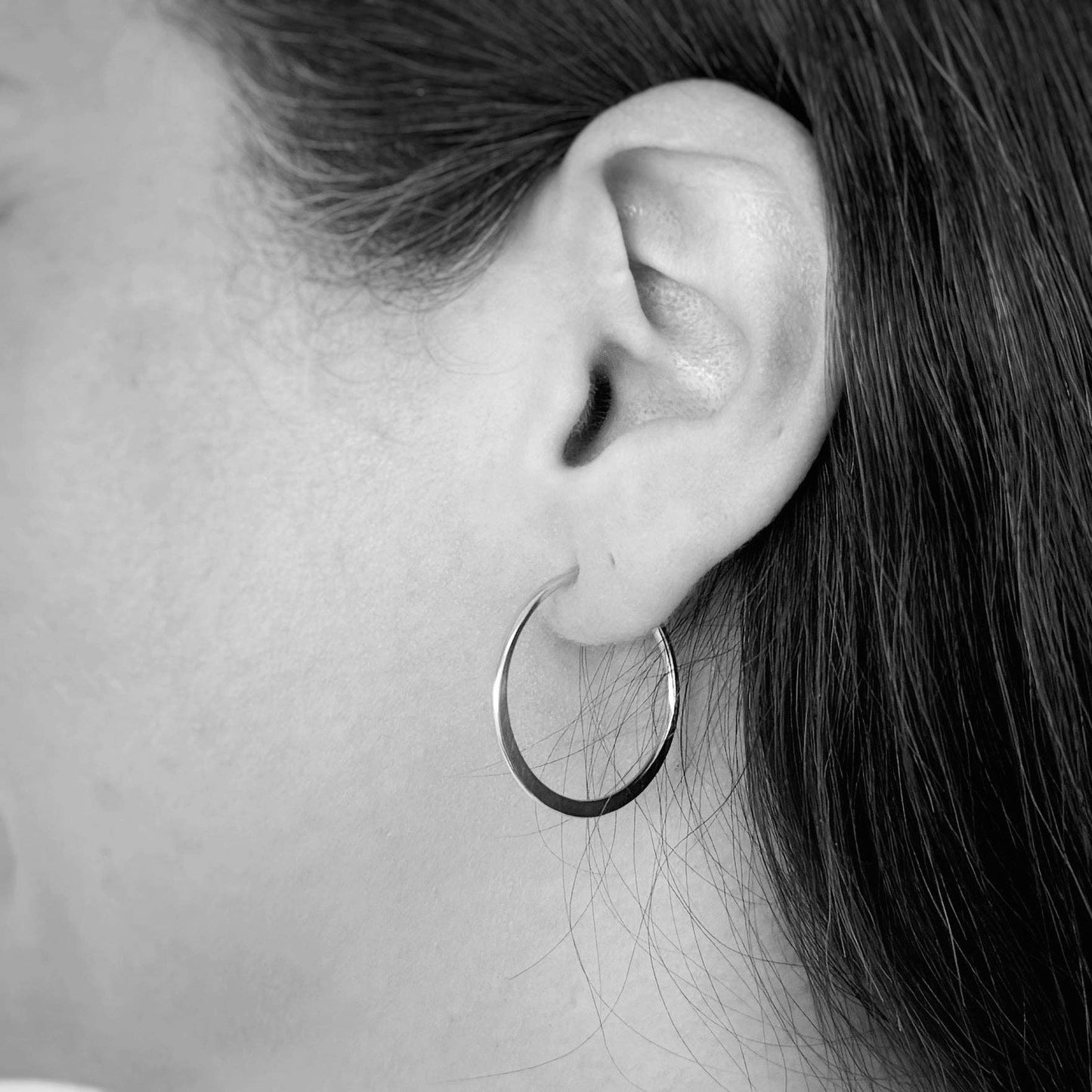 Jeannie Hoop Earrings