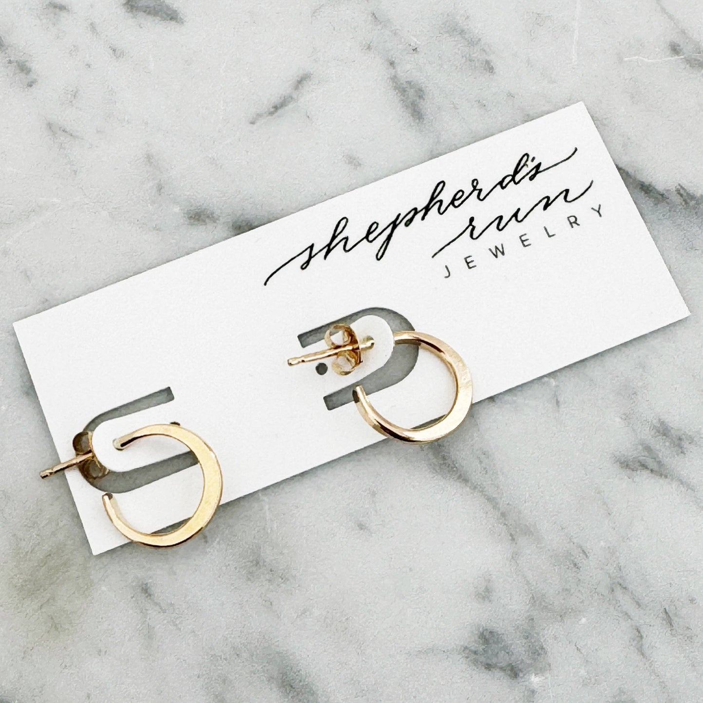 Jeannie Hoop Earrings