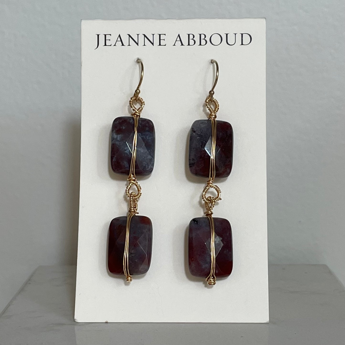 Fancy Jasper Earrings