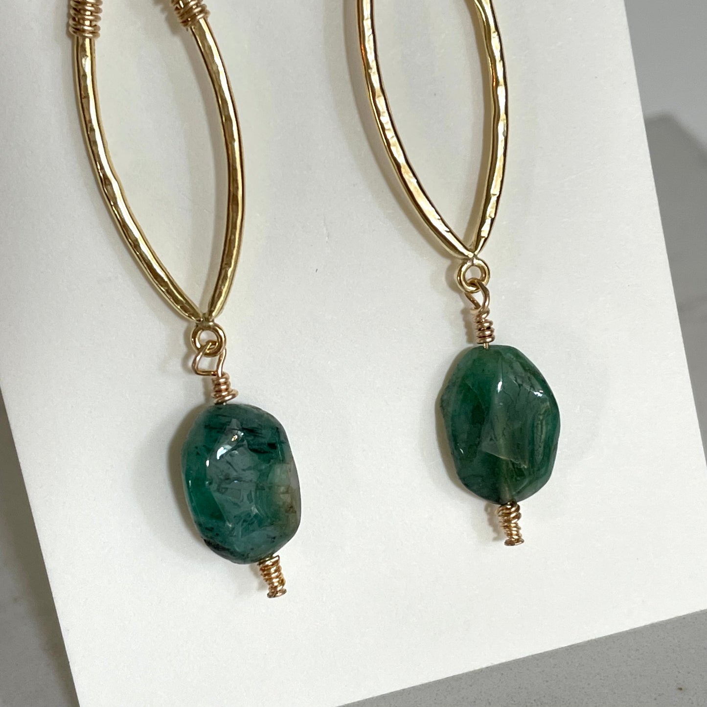 Emerald Earrings