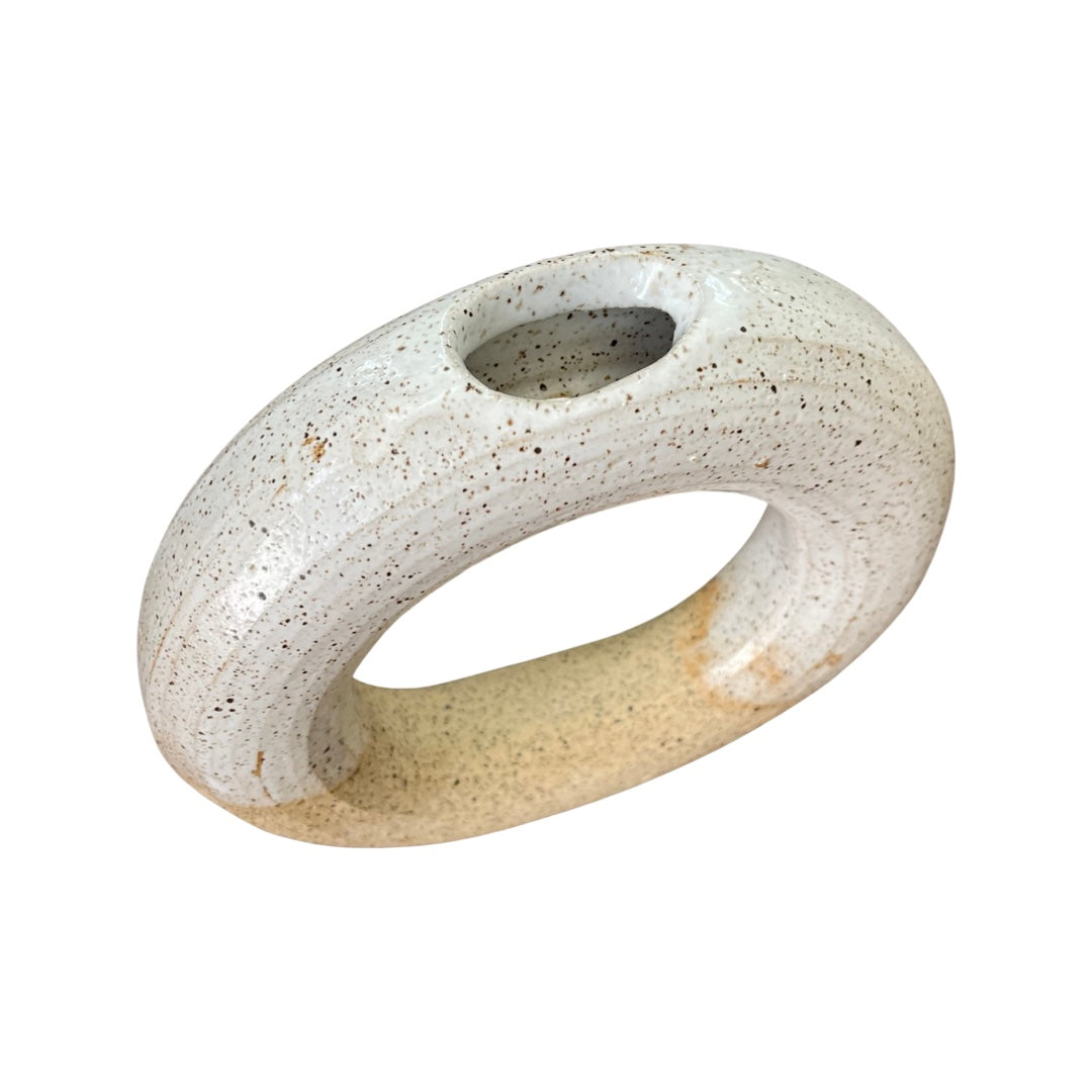 Ceramic Ring Vase