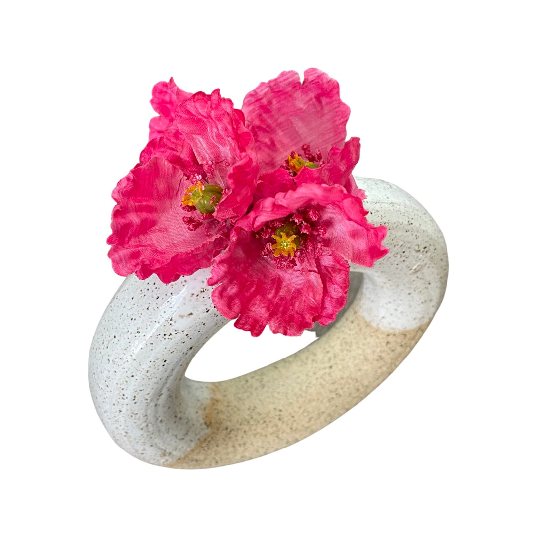 Ceramic Ring Vase