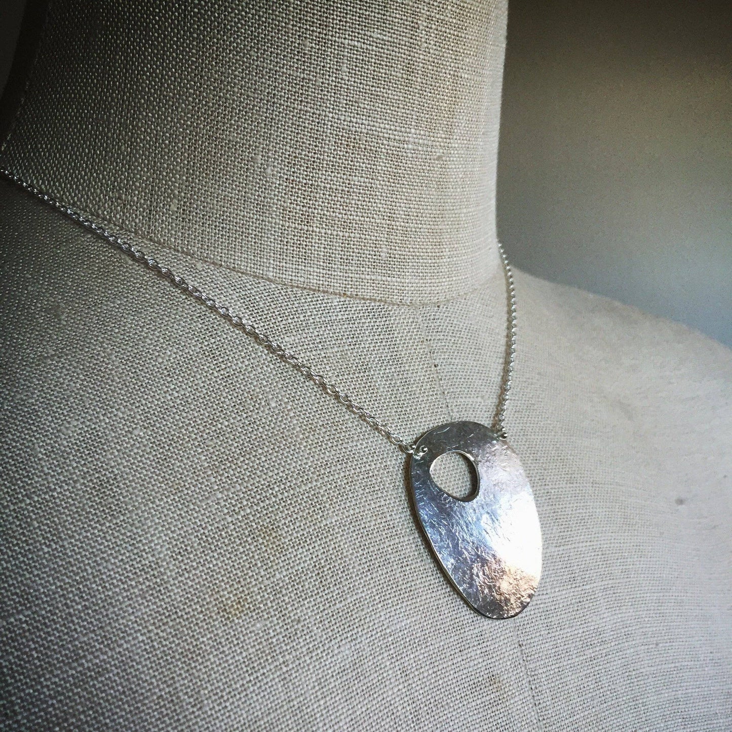 Eroded Pebble Necklace