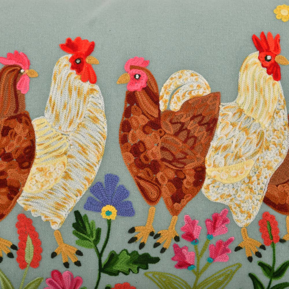 Rooster Selfie Pillow