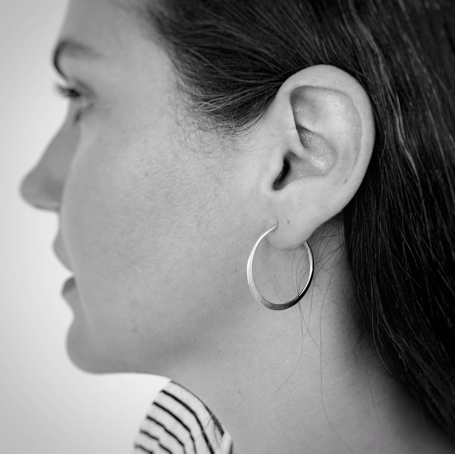 Jeannie Hoop Earrings