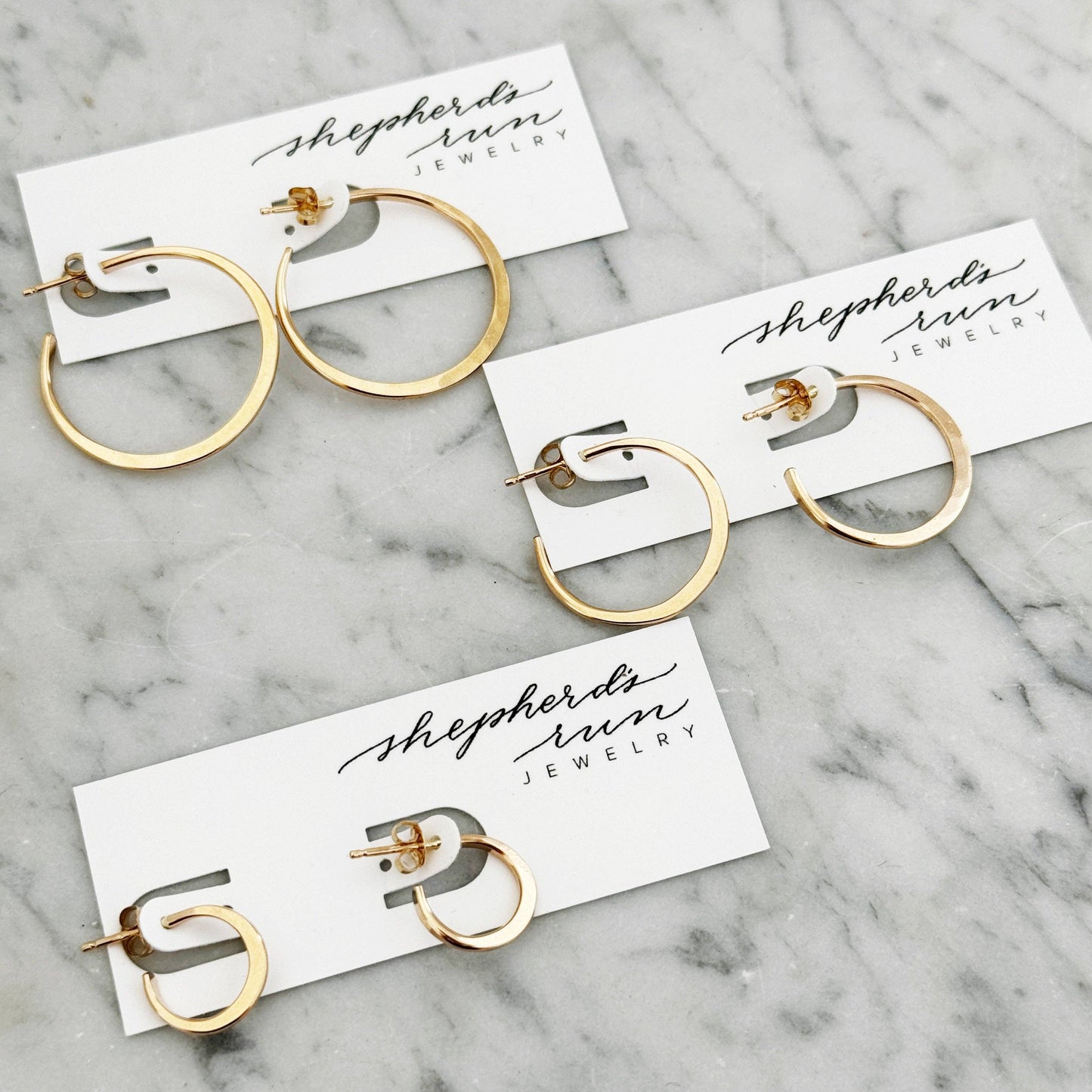 Jeannie Hoop Earrings