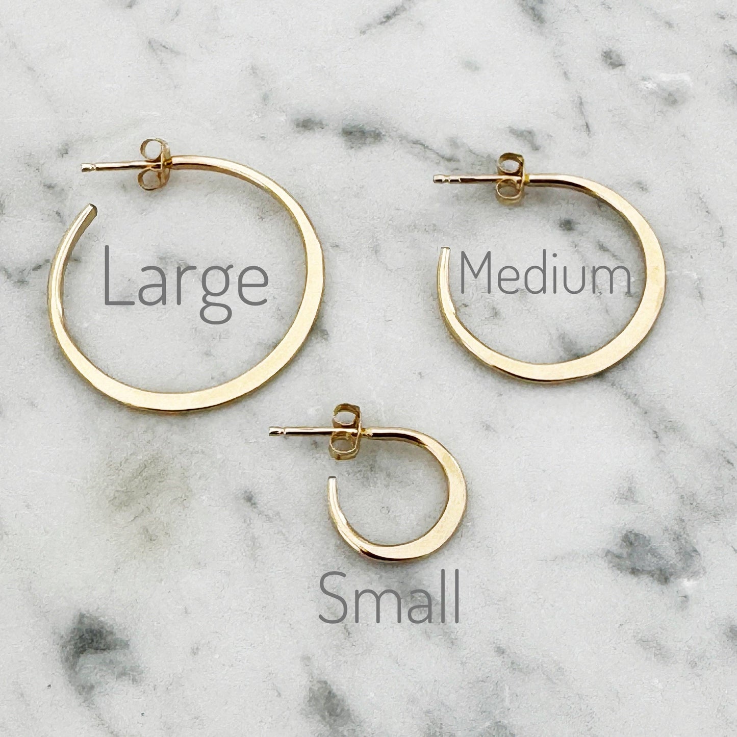 Jeannie Hoop Earrings