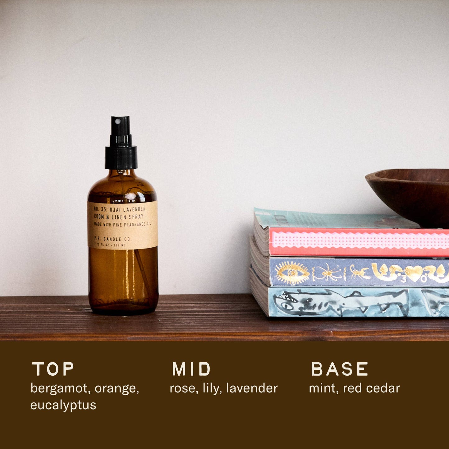 P.F. Candle Ojai Lavender Room & Linen Spray