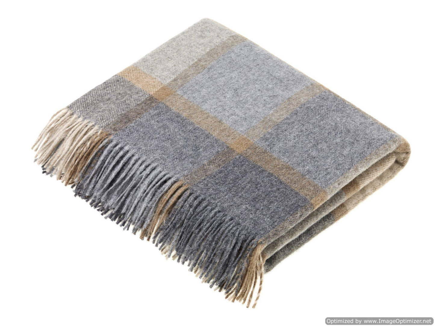 Block Window Lambswool Throw - HOME