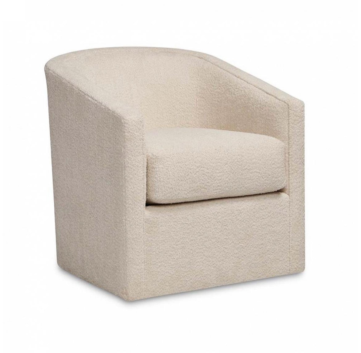 Monica Upholstered Swivel Chair
