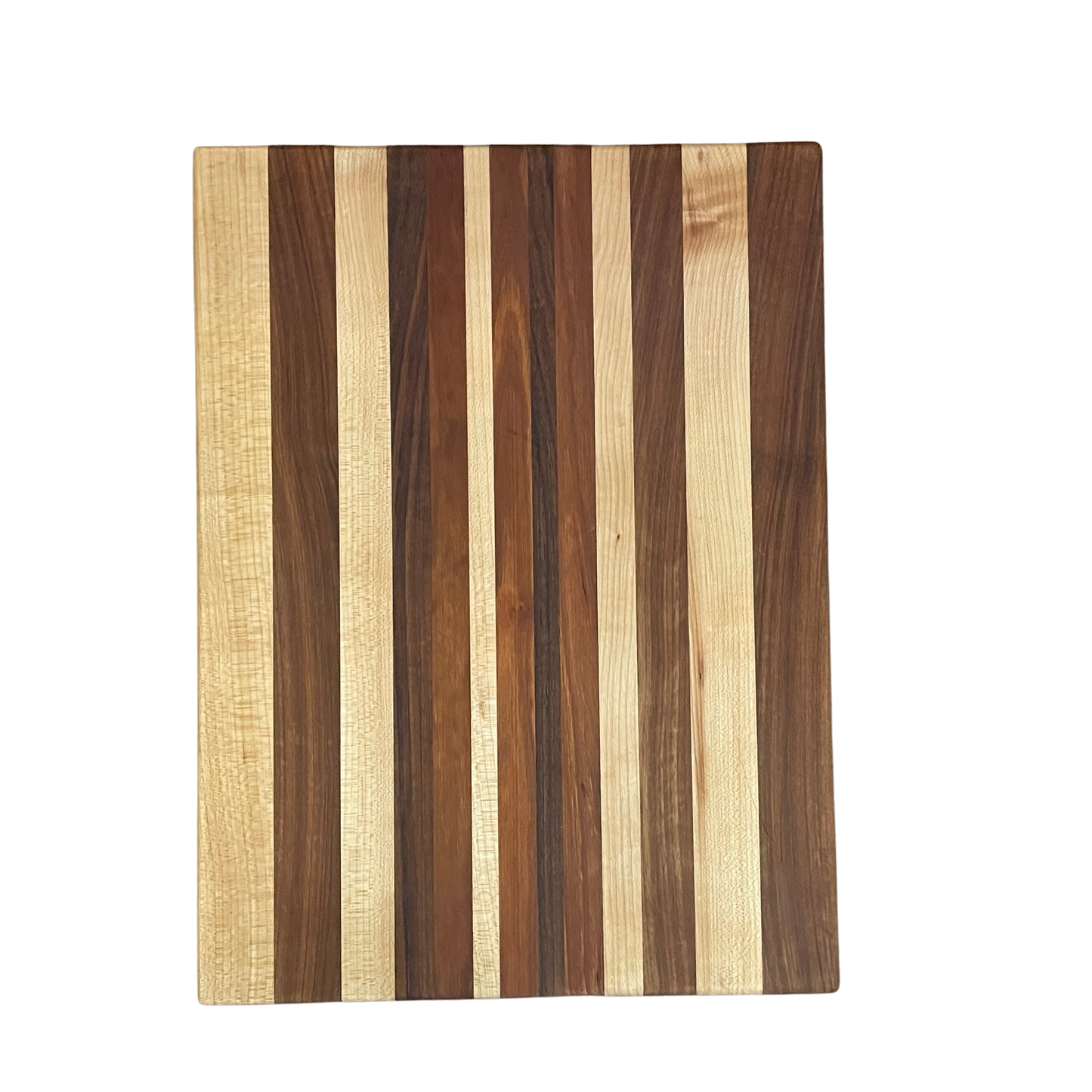 Black Walnut + Maple Cutting Board