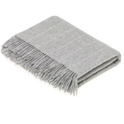 Lambswool Throw - Pinstripe