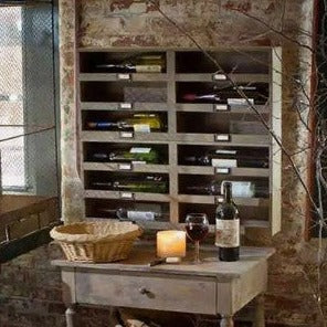 Rustic Wine Cubby