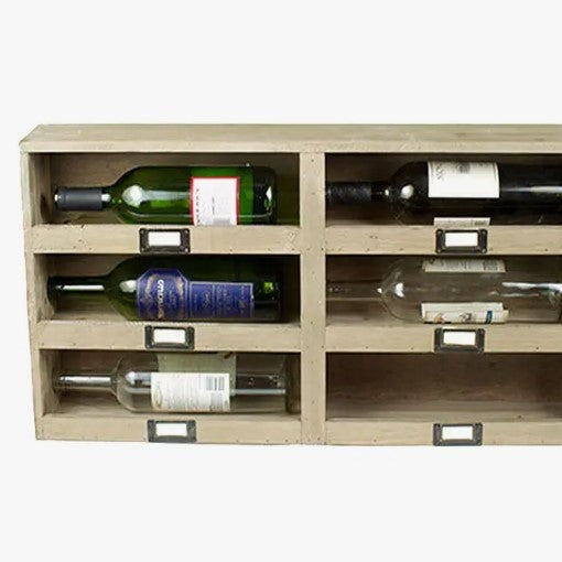Rustic Wine Cubby