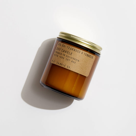 TP.F. Candle T- eakwood & Tobacco
