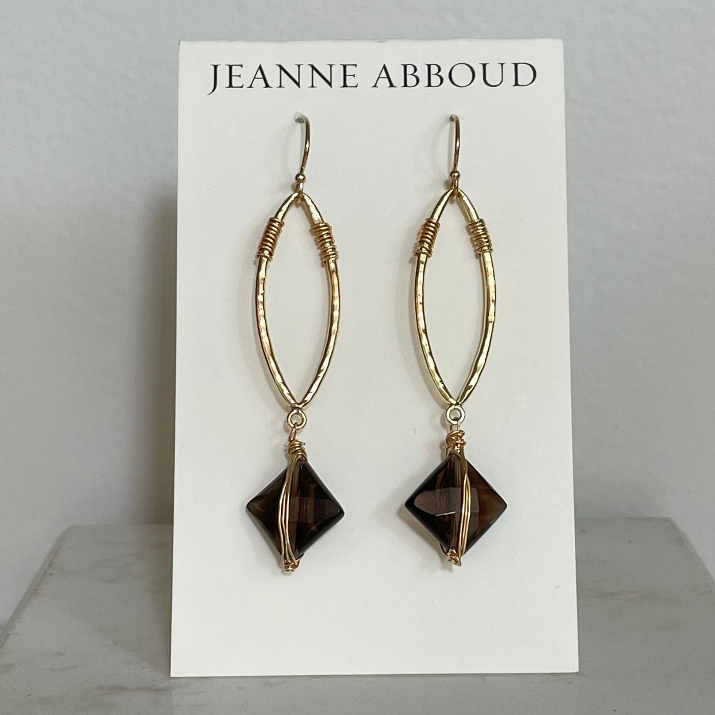 Smoky Quartz Earrings