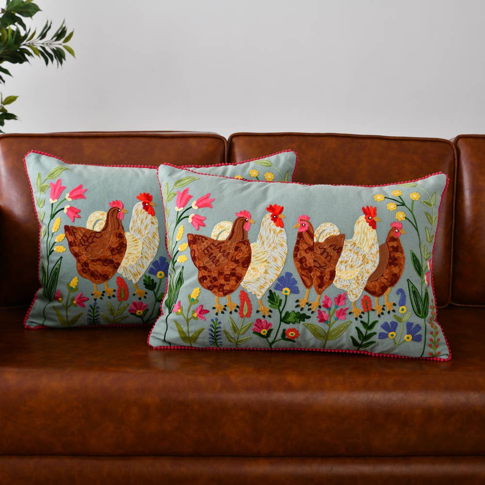 Rooster Selfie Pillow