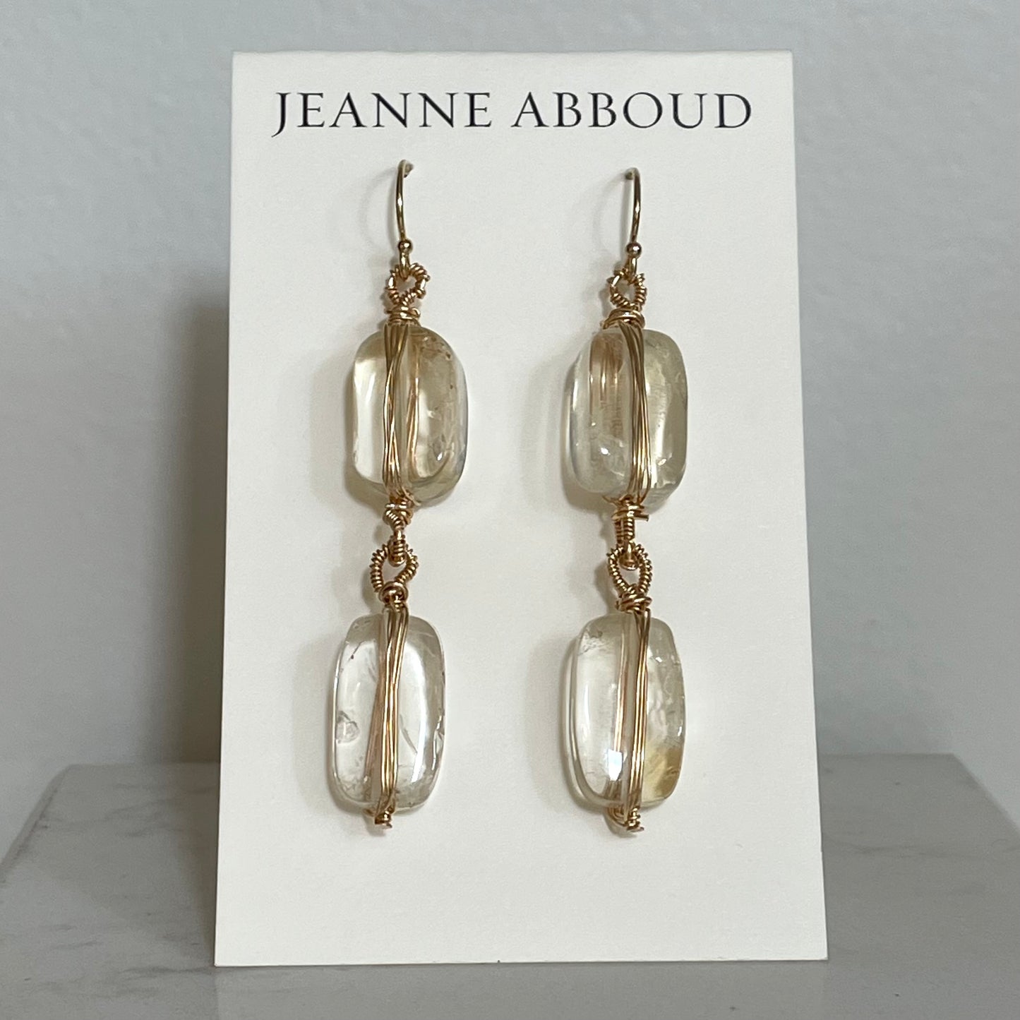 Quartz Earrings