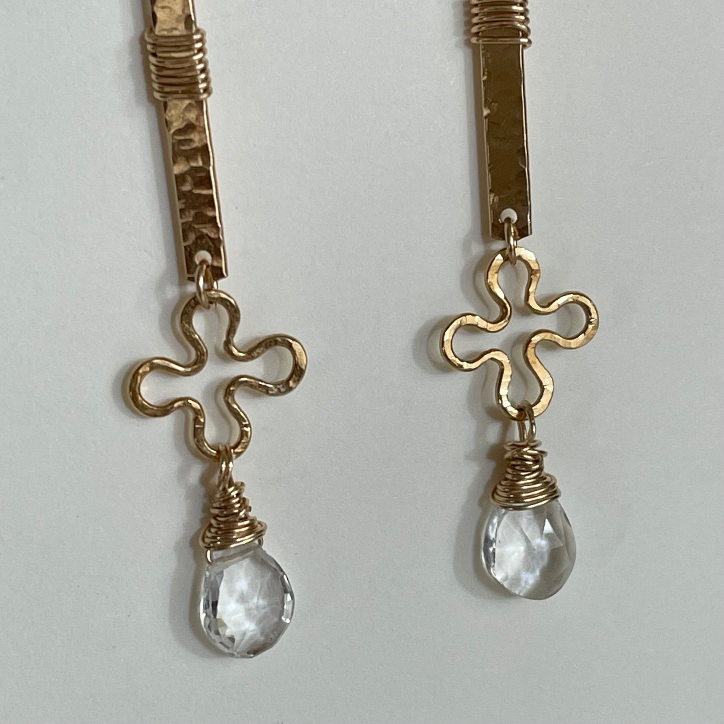 Crystal Quartz Earrings