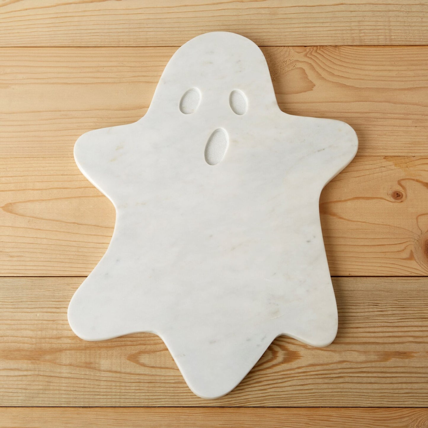 White Marble Ghost Serving Board