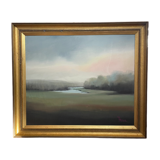Landscape with Gold Frame II