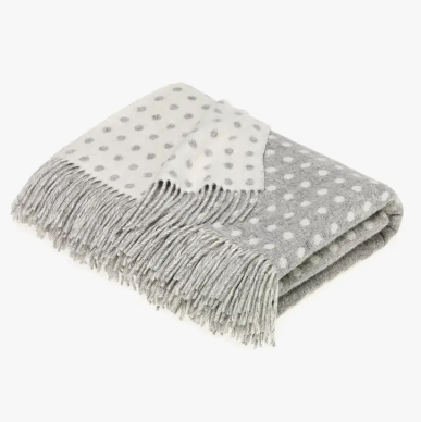 Lambswool Throw - Spots