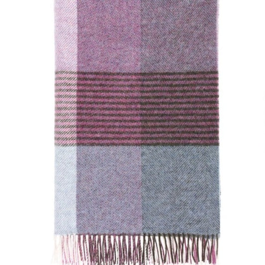 Heather Shetland Wool Throw