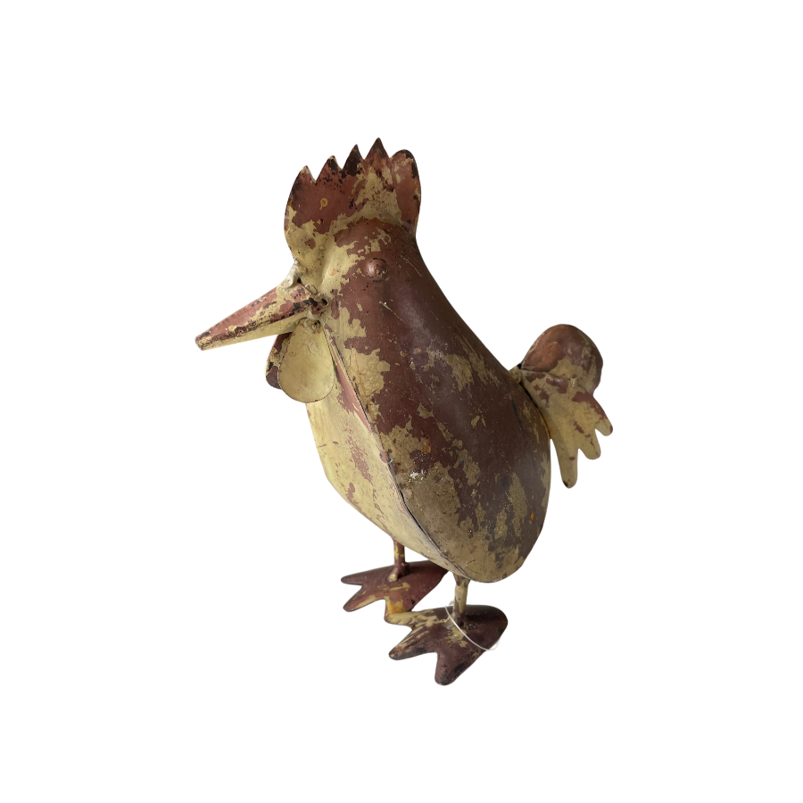 Vintage Metal Chicken