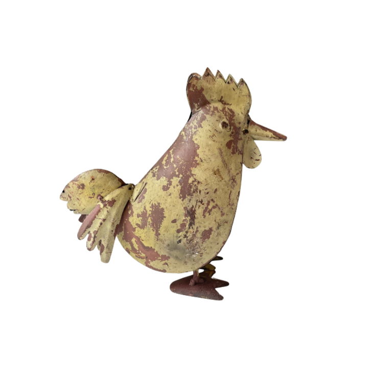 Vintage Metal Chicken
