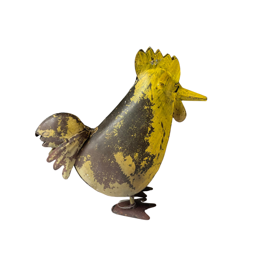 Vintage Metal Chicken