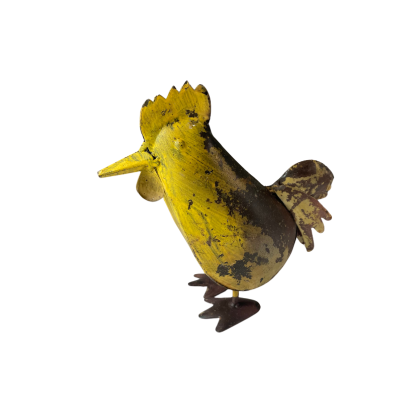 Vintage Metal Chicken