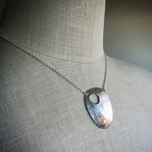 Eroded Pebble Necklace