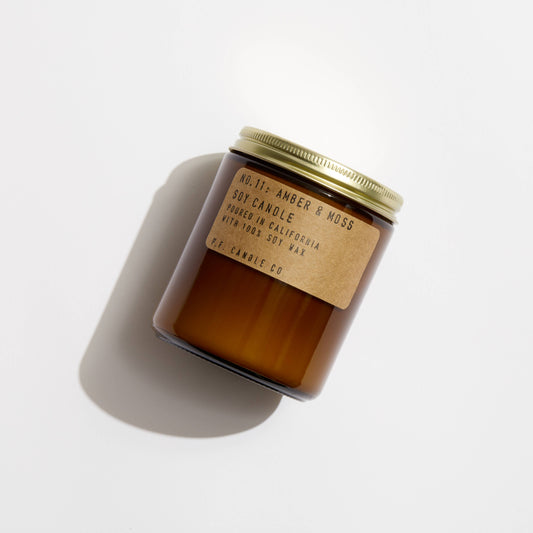 P.F. Candle - Amber + Moss
