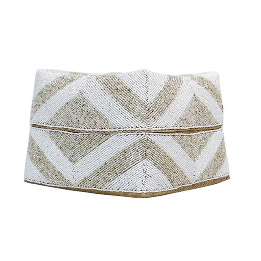 Rattan Beaded Box