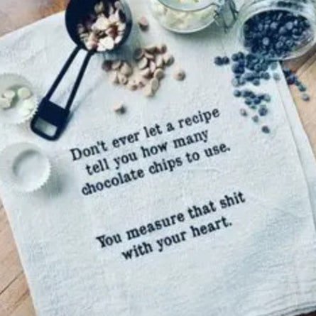 Don't let a recipe tell you Tea Towels