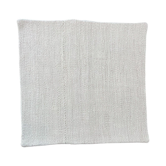 20” White Kilim Pillow