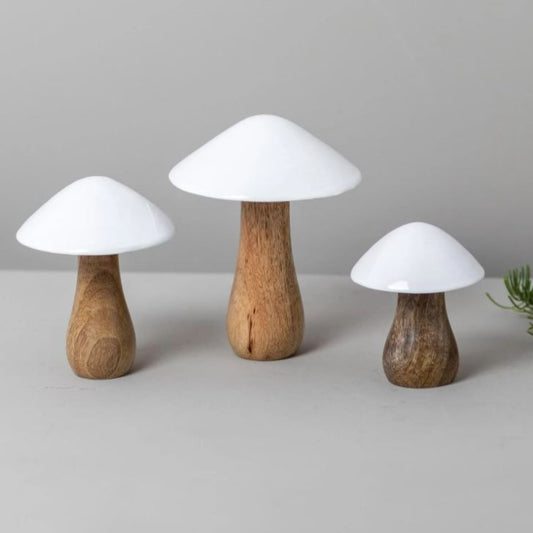 Mango Wood Mushroom