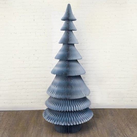 Periwinkle Paper Christmas Tree