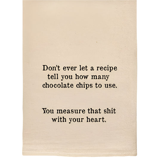 Don't let a recipe tell you Tea Towels