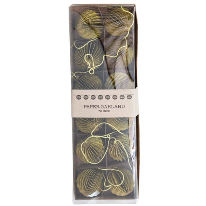 Recycled Paper Garland