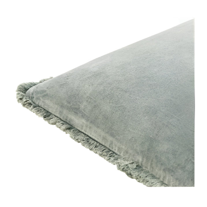 Cotton Velvet Accent Pillow