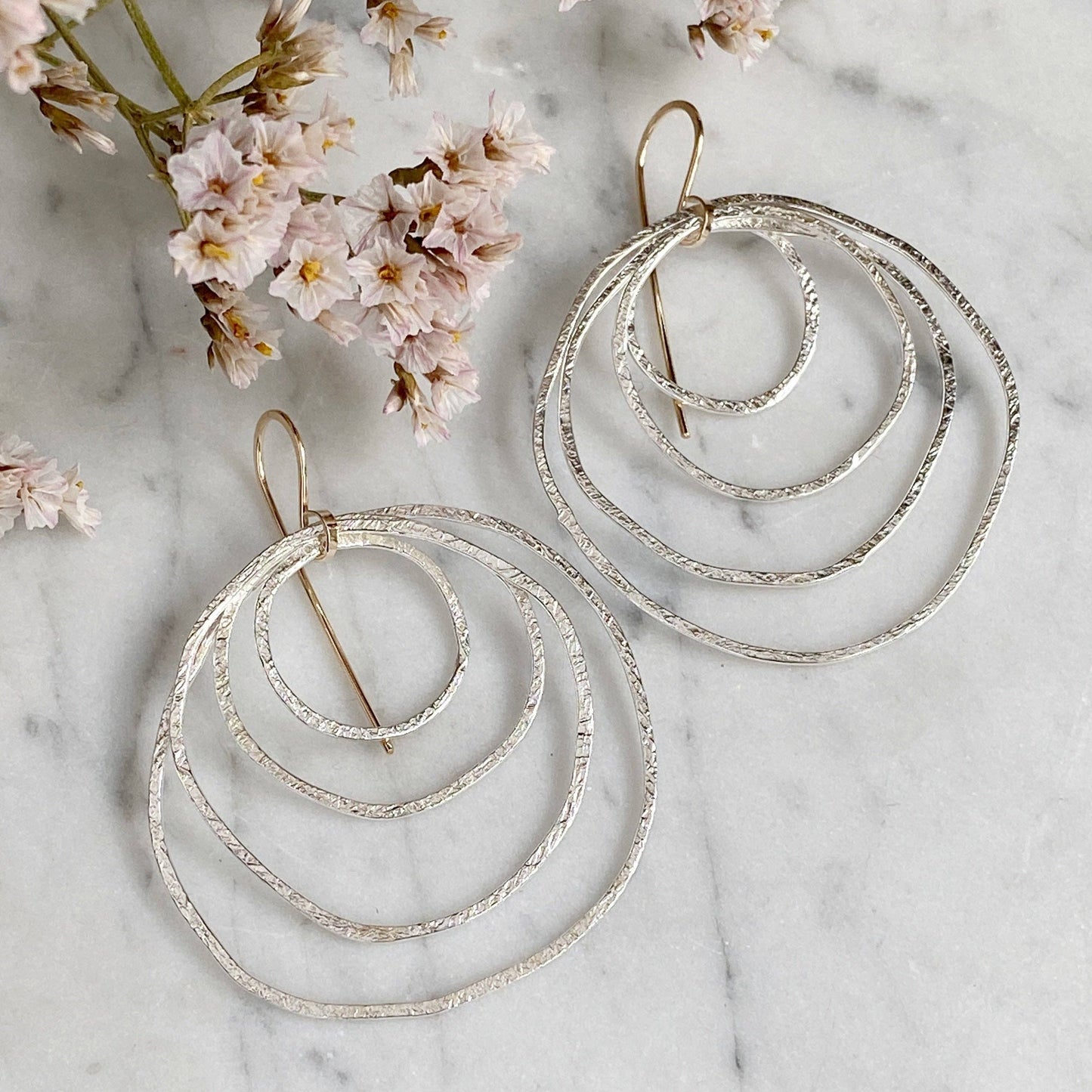 Ripple Drop Earrings