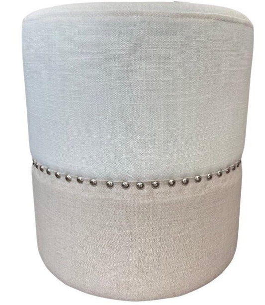 Upholstered ottoman - HOME