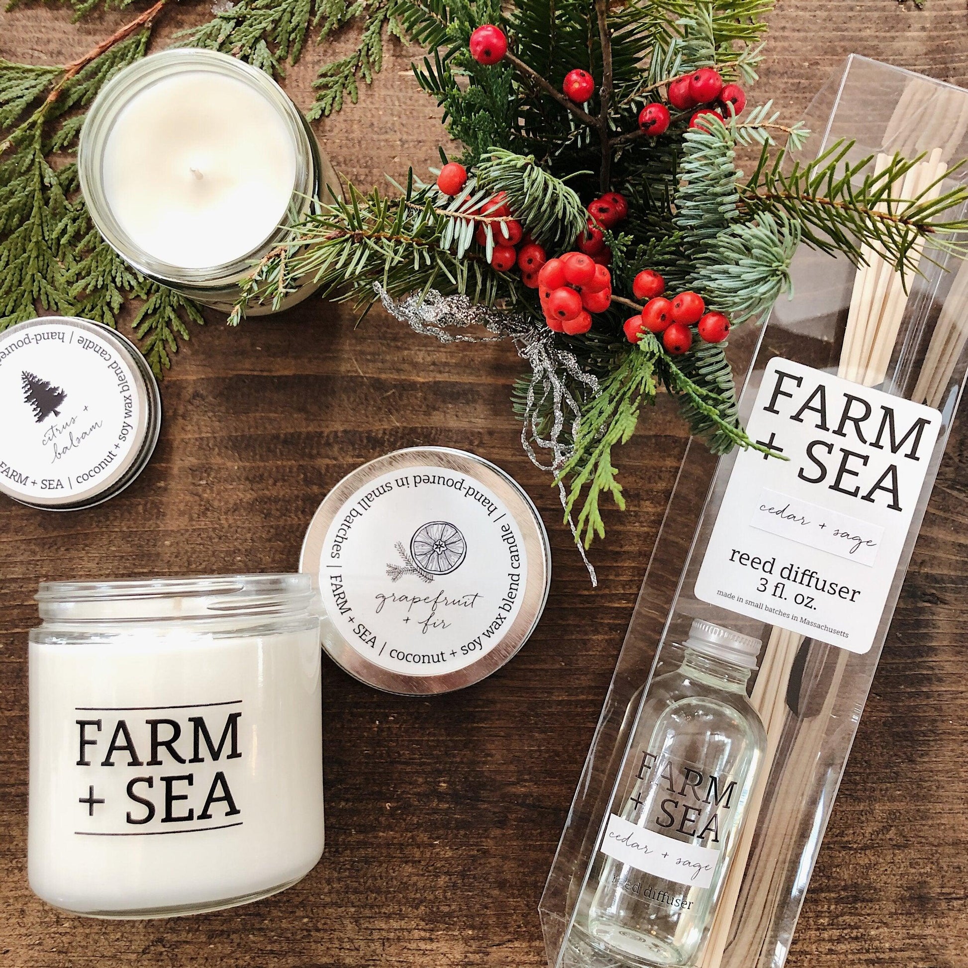 Farm + Sea Reed Diffusers - HOME