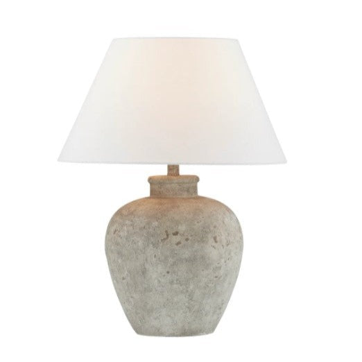Ansley Gray Ceramic Table Lamp